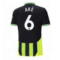 Dres Manchester City Nathan Ake #6 Gostujuci 2024-25 Kratak Rukav